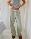 Women's Summer Soft Fabric Trouser with Elastic Waistband