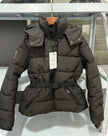 Slimming Padded Jacket With Belt - 9