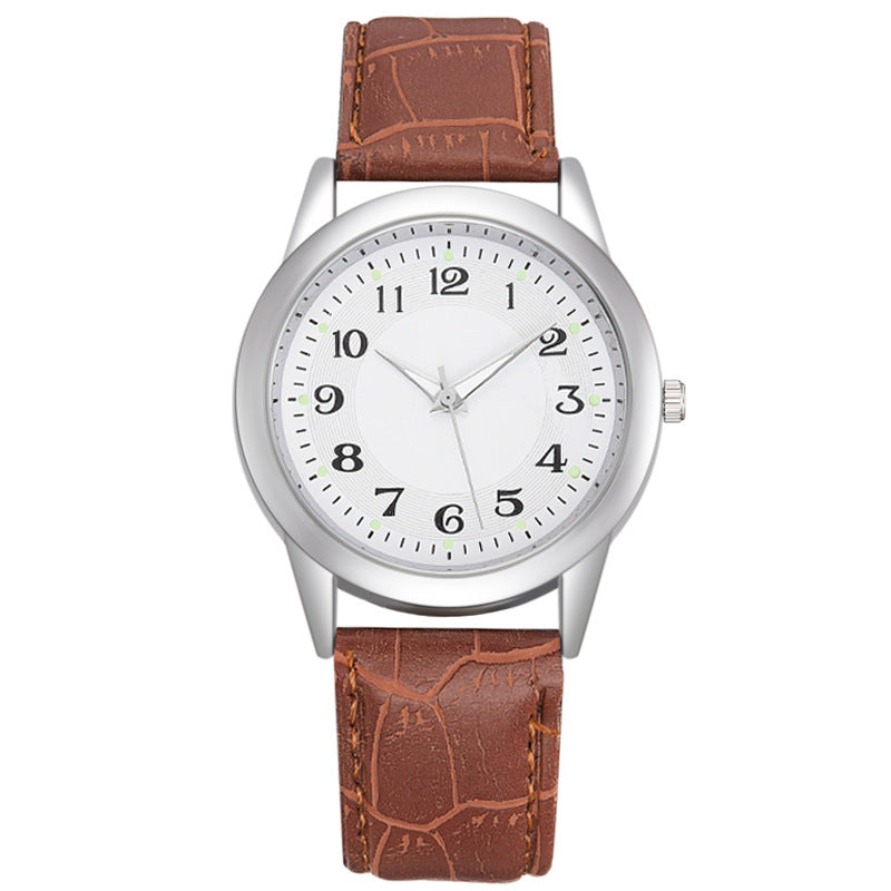 Casual Leather Belt Watch