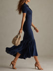 Striped Maxi Dress | Evening Dress