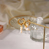 Uneven Pearl Drop Earrings