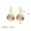 Radiant Gold Elegance Earrings