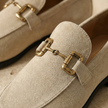 FJØRNA men's suede slip-on loafers, stylish and comfortable shoes with a smooth suede finish, perfect for casual or formal wear.
