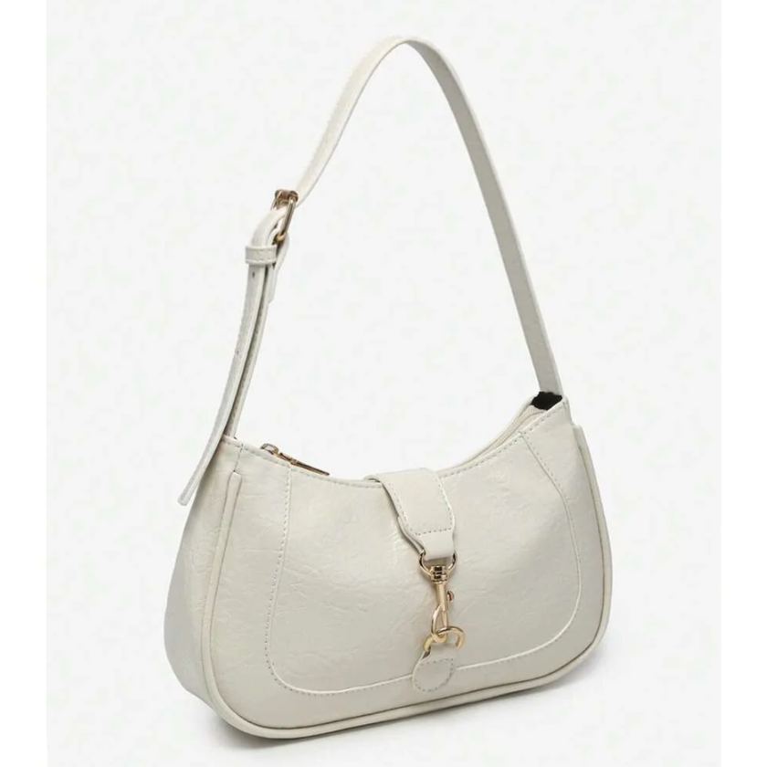 Chic Crescent Bag Burgundy