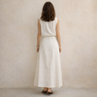 FJØRNA linen co-ord set for women, sleeveless matching top and pants in light, breathable fabric, stylish and comfortable.