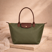 FJØRNA leather tote bag for women, large foldable design, stylish and spacious bag for daily use and shopping.