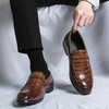 Julius | Premium Crocodile-Embossed Leather Loafers for Men