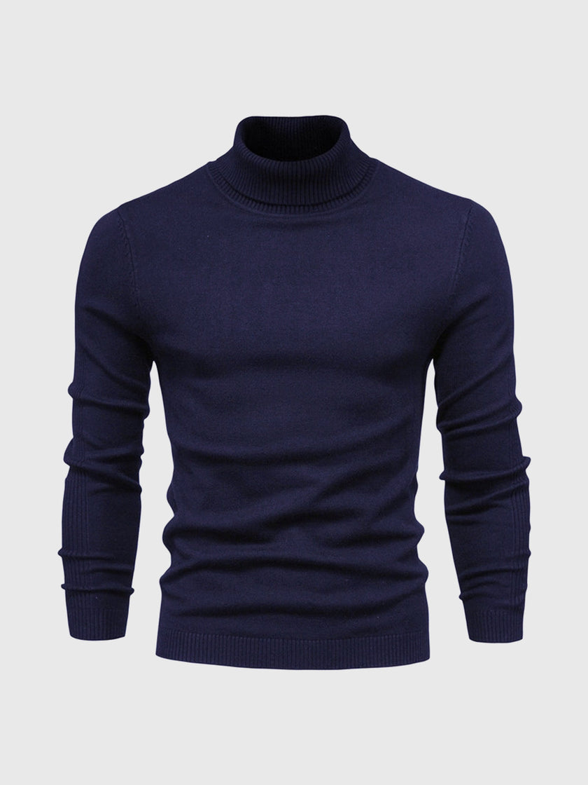 Cotton Turtleneck Sweater