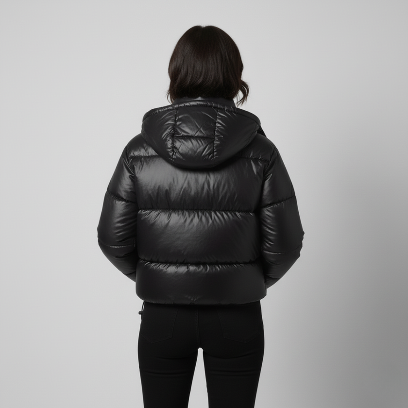 Women’s Puffer Jacket | Seasonal Hooded Look