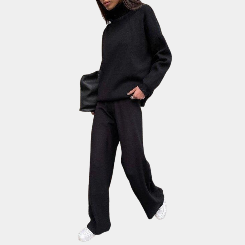 Casual Cotton Set Splicing