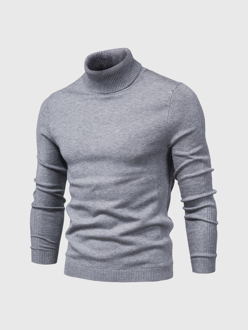 Cotton Turtleneck Sweater