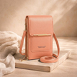 FJØRNA women's anti-theft travel crossbody bag with secure zippers and compact design, ideal for everyday use and travel security.