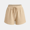 Women’s relaxed fit drawstring shorts by FJØRNA, lightweight pants with adjustable waist and casual style.