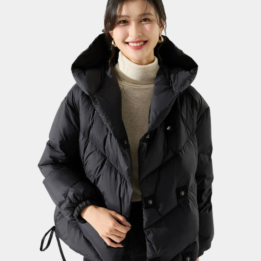 Hooded Puffer Jacket Stylish Warmth