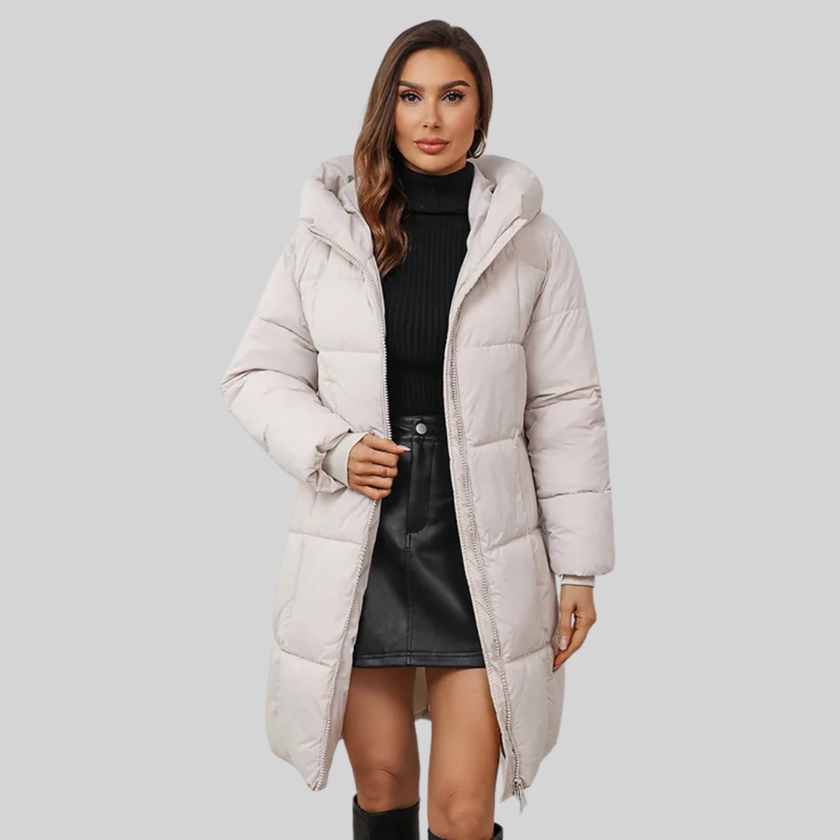 Emma – Women's Long Puffer Coat | Warm & Stylish