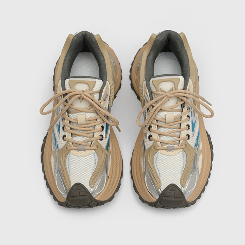 Breathable Sneakers Black Mesh