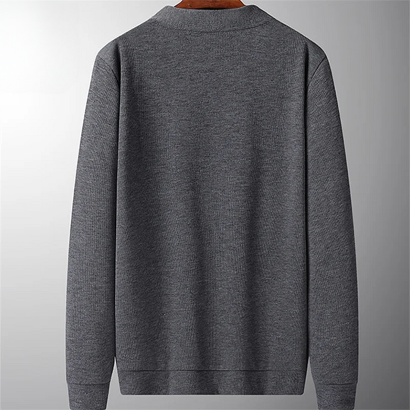 Jack – Men's Black Cardigan | Stylish Knit Outerwear 7