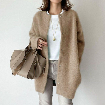 Eline Cardigan | Eco-Friendly Knitted Vegan Wool