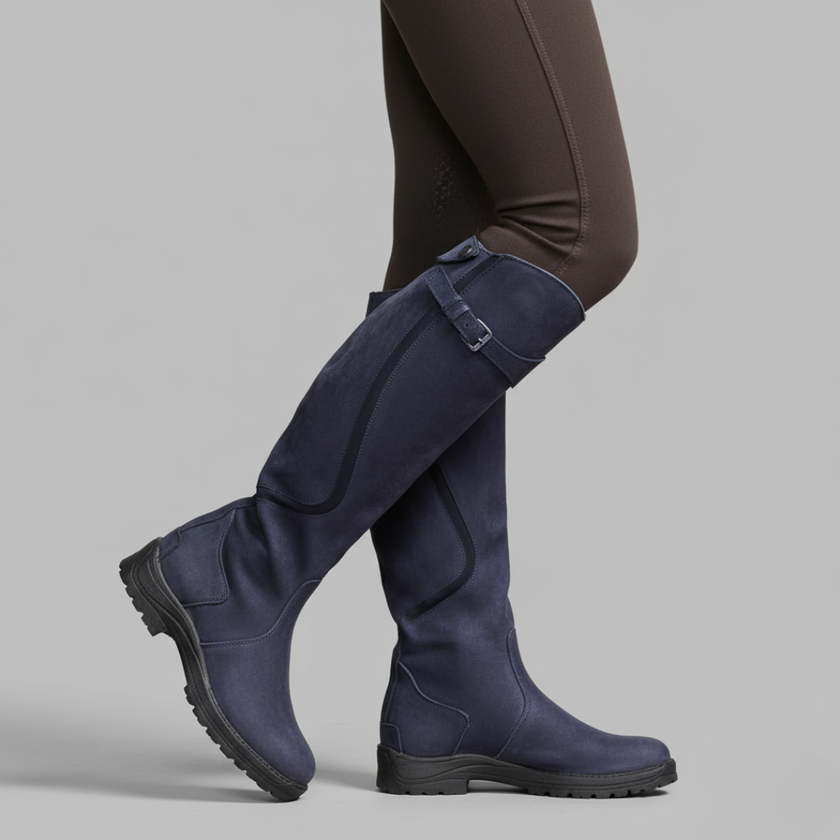 Orthopaedic Leather Boots Black