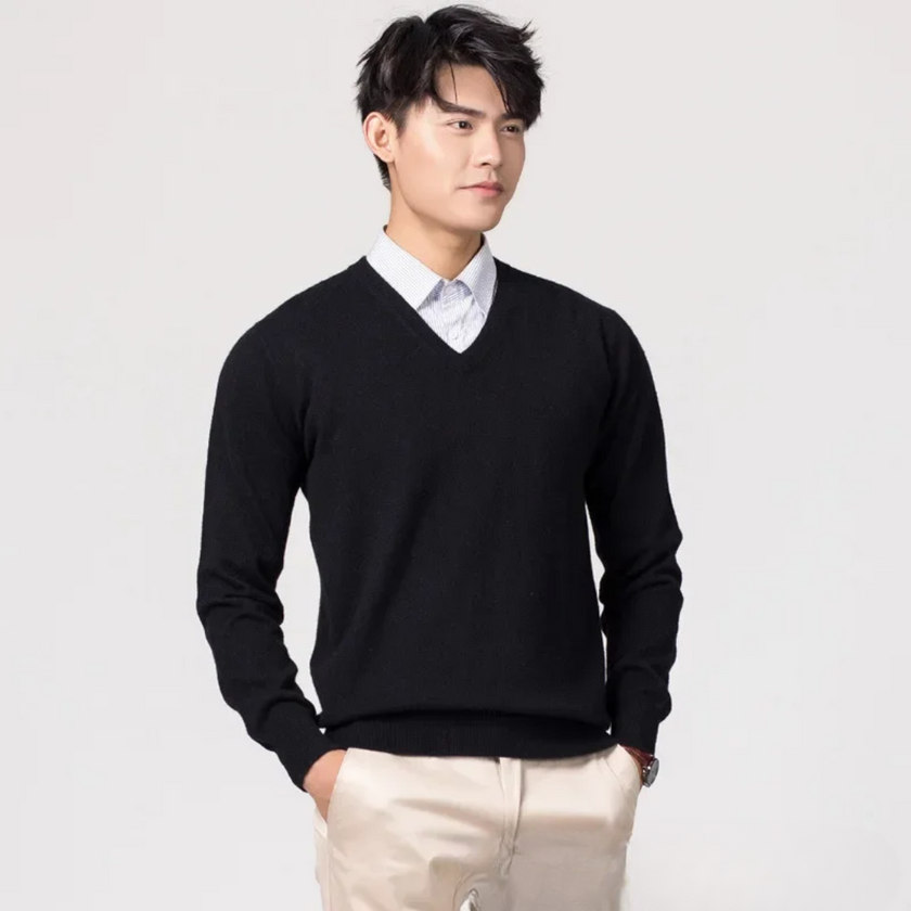 Mark – Crew Neck Men’s Slim-Fit Sweater | Classic Style 5