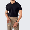 James - OLD MONEY V Collar Polo Shirt