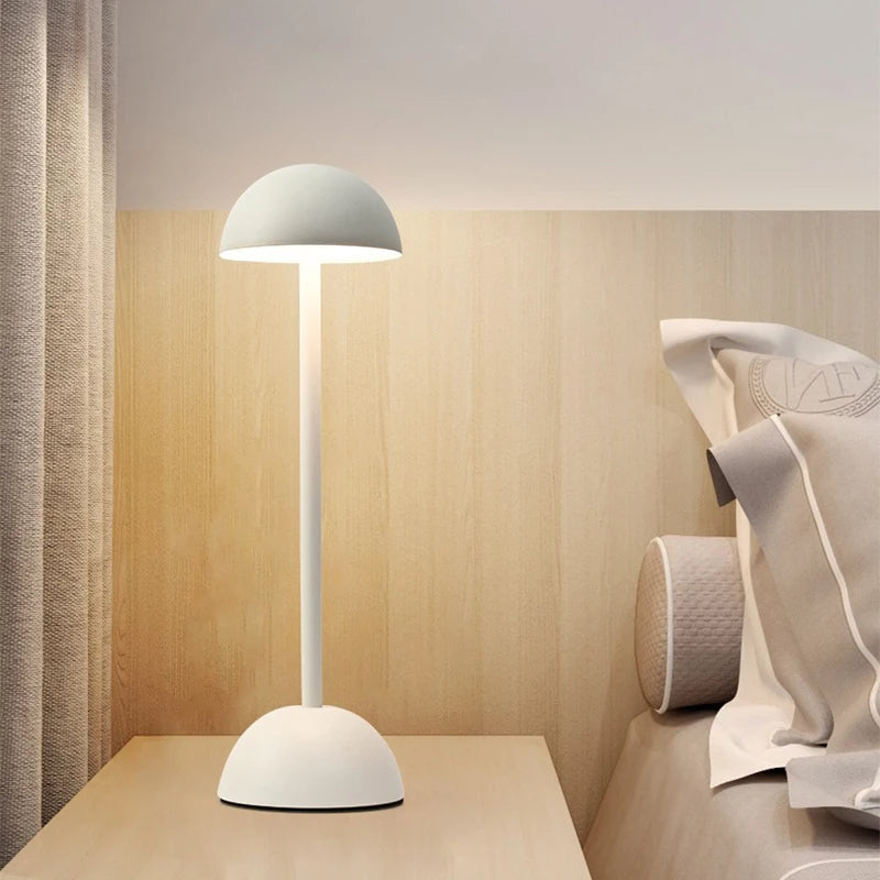 Wireless Dimmable LED Table Lamp – Nordic Minimalist Design