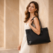 FJØRNA women's school tote bag with spacious interior, durable fabric, and stylish design for everyday use.