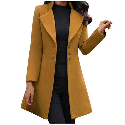Freya | Elegant Wool Overcoat