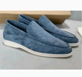 Matte Suede Slip-On Loafers - 18