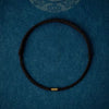 Emily - Stones 925 Sterling Silver Lucky Golden Bead Braided String Bracelet Anklet