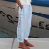 FJØRNA Barbara™ comfortable pants with side pockets, featuring a relaxed fit and soft fabric for everyday wear.