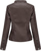 Mia – Women’s Leather Jacket Stylish Biker | Classic Moto Coat 31