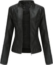 Mia – Women’s Leather Jacket Stylish Biker | Classic Moto Coat 25