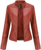 Mia – Women’s Leather Jacket Stylish Biker | Classic Moto Coat 1