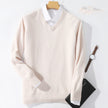 Cashmere V-Neck Sweater - 11