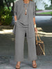 Nora | Stylish Solid Color Three-Piece Ensemble