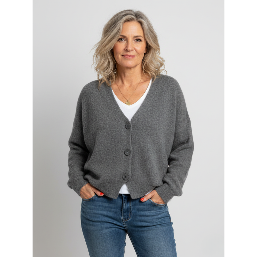 Elegant Cardigan Soft Fabric