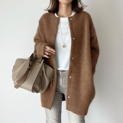 Eline Cardigan | Eco-Friendly Knitted Vegan Wool