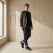 FJØRNA men's lightweight mesh trainers with breathable fabric and non-slip sole, ideal for running and casual wear.