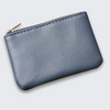 Hazel | Handmade Top-Grain Cow Leather Pouch – 5.11” Zipper Case