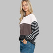 Striped Knit Pullover