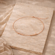 Gold personalised unisex jewellery ring with engraved design, crafted by FJØRNA. Ideal for custom gift or everyday wear.