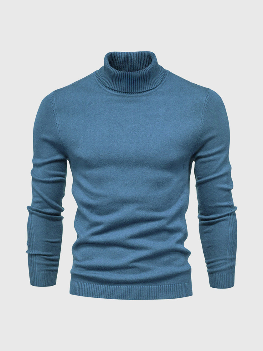Cotton Turtleneck Sweater