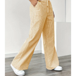 FJØRNA lightweight summer women’s trousers with drawstring waist, pockets, and breathable fabric for comfortable warm-weather wear.