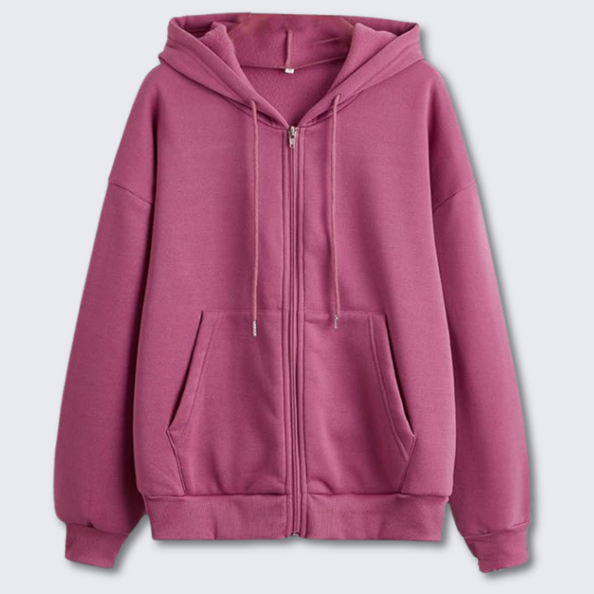 Ada - Chic Women's Casual Zip-Up Hoodie