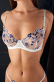 BLOEI Blue To-Delt Lingerie Set