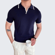 James - OLD MONEY V Collar Polo Shirt