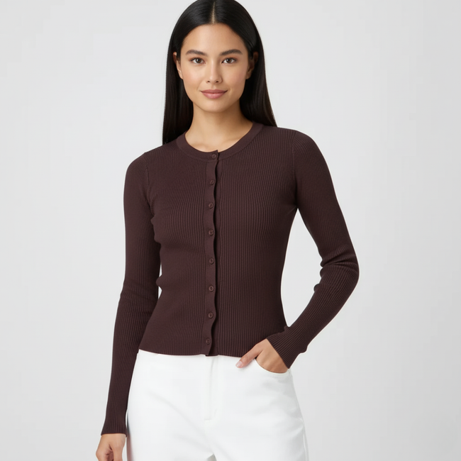 Emma – Cardigan Ladies Women’s Stylish Knitted | Long Cardigan