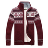 Oliver – Christmas Jumper Mens - Cozy Velvet | Cardigan 1