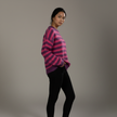 Striped Knitted Pullover Sweater